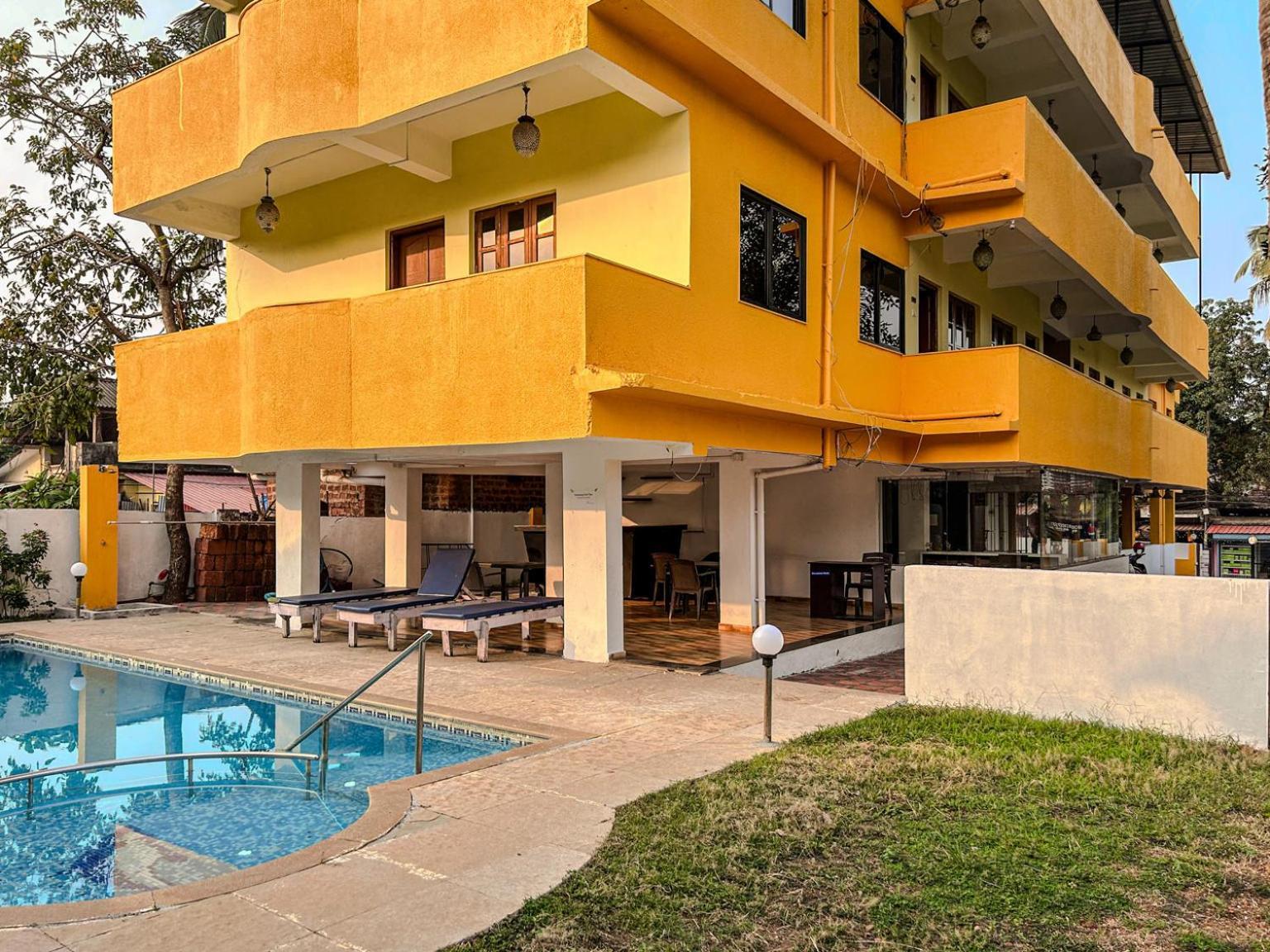 La Costa Residency Hotel Anjuna Exterior foto